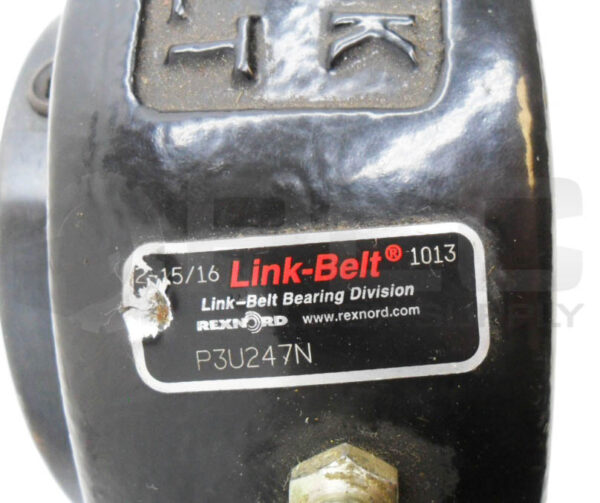 REXNORD P3U247N LINK BELT PILLOW BLOCK BEARING 2-15/16" - Image 5