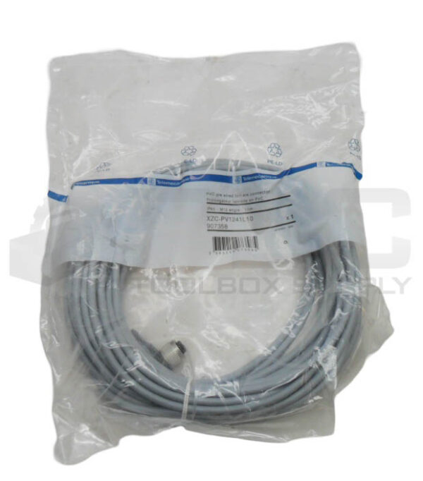 SEALED NEW TELEMECANIQUE XZC-PV1241L10 PRE WIRED FEMALE CONNECTOR 10M