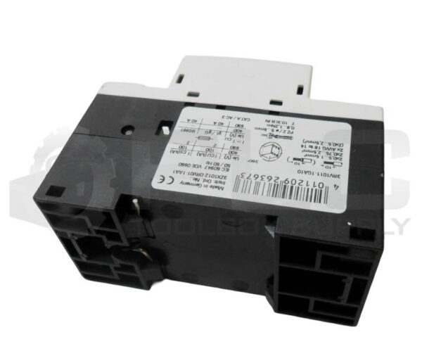 SIEMENS 3RV1011-1GA10 CONTACTOR 4.5-6.3A 575V - Image 4
