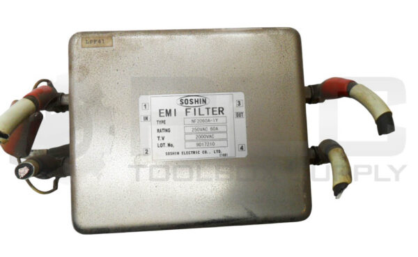 SOSHIN NF2060A-IY EMI FILTER 250VAC 60A - Image 2