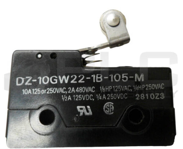 LOT OF 2 OMRON DZ-10GW22-1B-105-M SNAP ACTION SWITCH 10A 480VAC 250VDC - Image 4