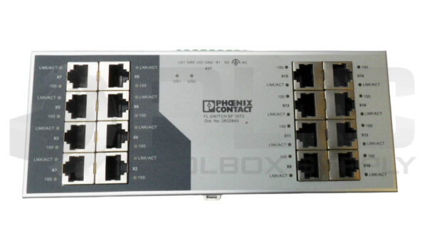 PHOENIX CONTACT FL SWITCH SF 16TX ETHERNET SWITCH 24VDC 2832849 - Image 2