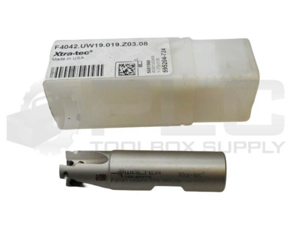 NEW WALTER F4042.UW19.019.Z03.08 FLUTE COOLANT THRU ENDMILL 3/4"