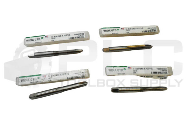 LOT OF 4 NEW WIDIA 1/4-20 UNC H3 ANSI 2FL PLG SPT HSS SPIRAL POINT TAP 13270
