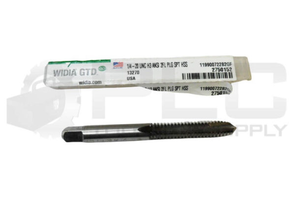 LOT OF 4 NEW WIDIA 1/4-20 UNC H3 ANSI 2FL PLG SPT HSS SPIRAL POINT TAP 13270 - Image 2