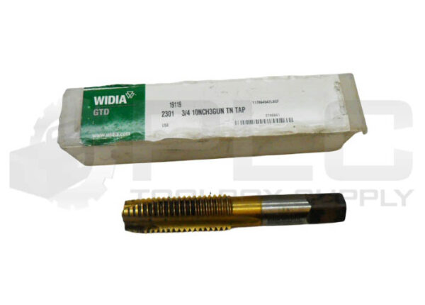 NEW WIDIA 3/4 10NCH3GUN TN TAP SPIRAL POINT PLUG TAP 19119