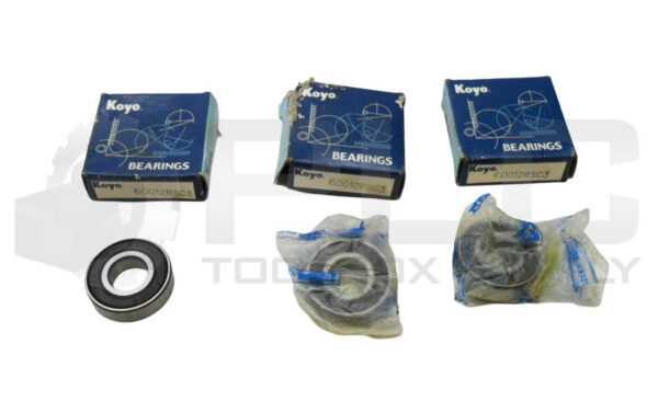 LOT OF 3 NEW KOYO 60012RSC3 BALL BEARING 1/2" BORE