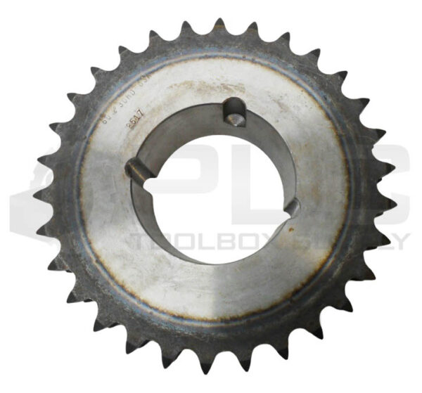 NEW 60 30HD DOUBLE ROW SPROCKET 3-3/8" BORE 30 TEETH 2517 *READ* - Image 2