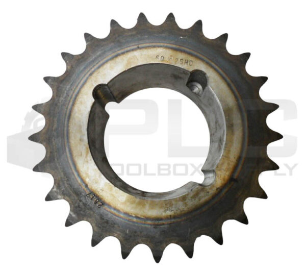 NEW 60 25HD DOUBLE ROW SPROCKET 3-3/8" BORE 25 TEETH 2517 *READ* - Image 2