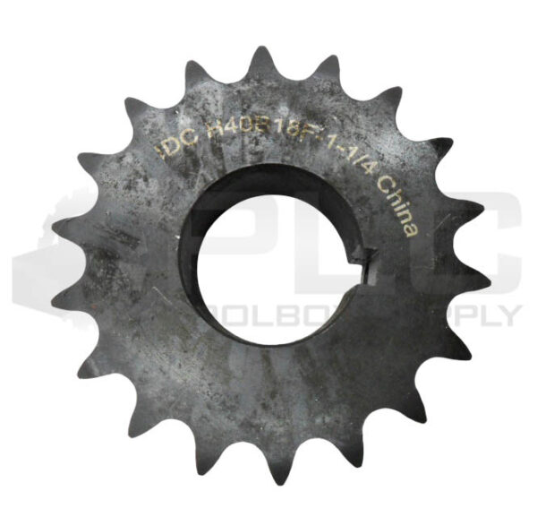 NEW IDC SELECT H40B18F-1-1/4 SPROCKET 1-1/4" BORE 18 TEETH - Image 2