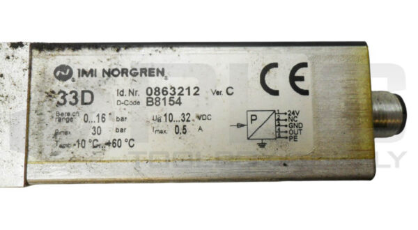 NORGREN 0863212 PRESSURE SWITCH 10-32VDC 0.5A - Image 5