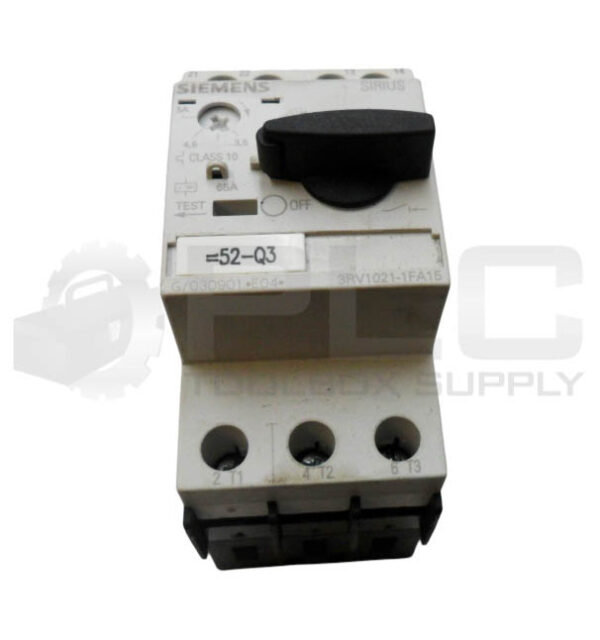 SIEMENS 3RV1021-1FA15 MOTOR STARTER 50/60HZ 575VAC