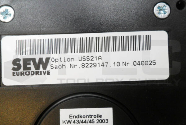 NEW SEW EURODRIVE 8229147 SERIAL INTERFACE *READ* - Image 5