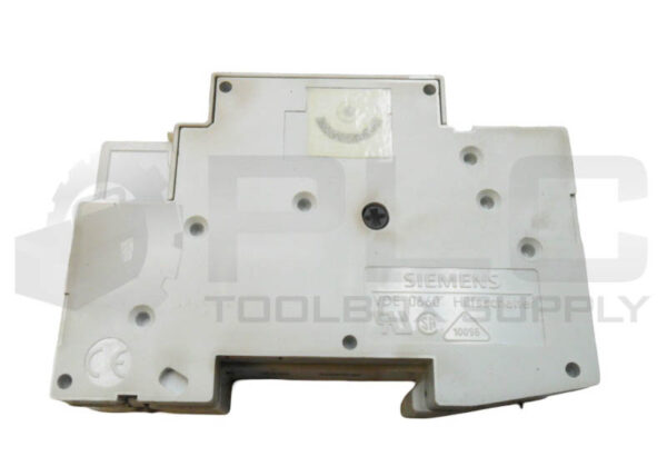 LOT OF 3 SIEMENS 5SX21 B16 CIRCUIT BREAKER 230-400V W/ 5SX9100 HS CONTACT BLOCK - Image 4