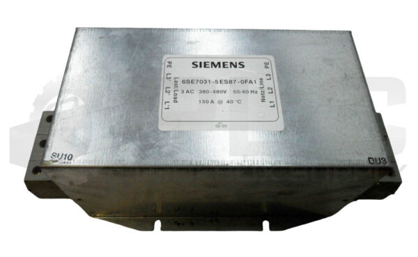SIEMENS 6SE7031-5ES87-0FA1 LINE FILTER 380-480V 50/60HZ 150A