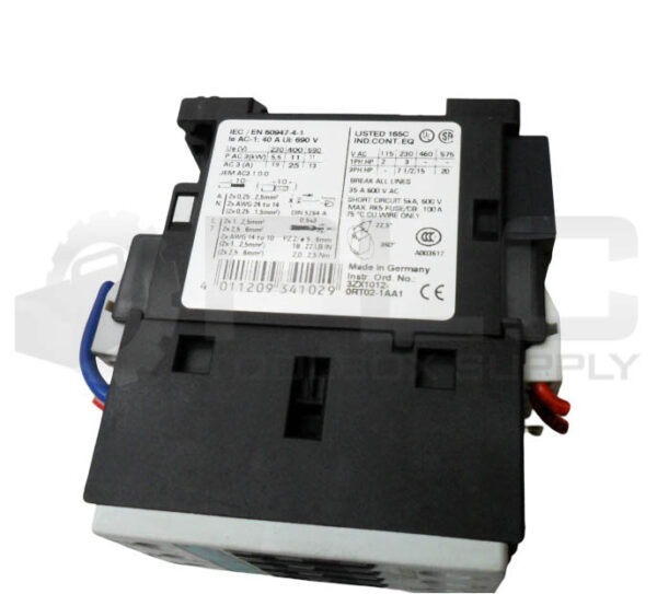 SIEMENS 3ZX1012-0RT02-1AA1 CONTACTOR W/ 3RT1926-1BC00 SUPPRESSOR 3RT1026-3A - Image 4