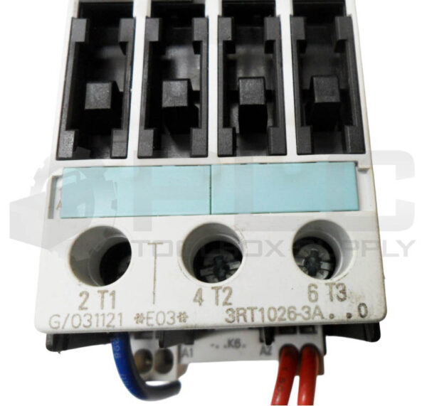 SIEMENS 3ZX1012-0RT02-1AA1 CONTACTOR W/ 3RT1926-1BC00 SUPPRESSOR 3RT1026-3A - Image 6