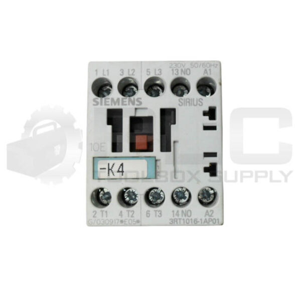 SIEMENS 3RT1016-1AP01 CONTACTOR 20A 600VAC - Image 2