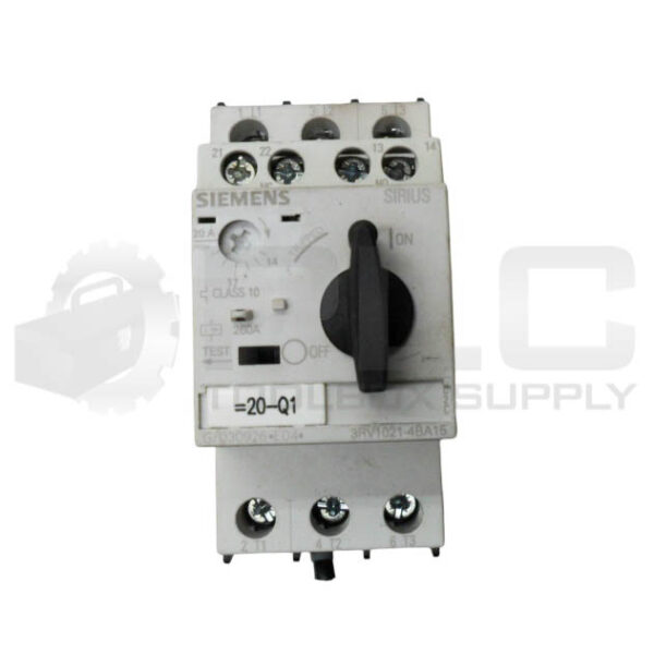 SIEMENS 3RV1021-4BA15 CIRCUIT BREAKER 14-20A - Image 2