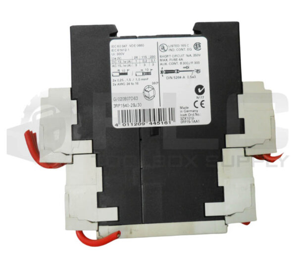 SIEMENS 3RP1540-2BJ30 TIME RELAY 4A - Image 4