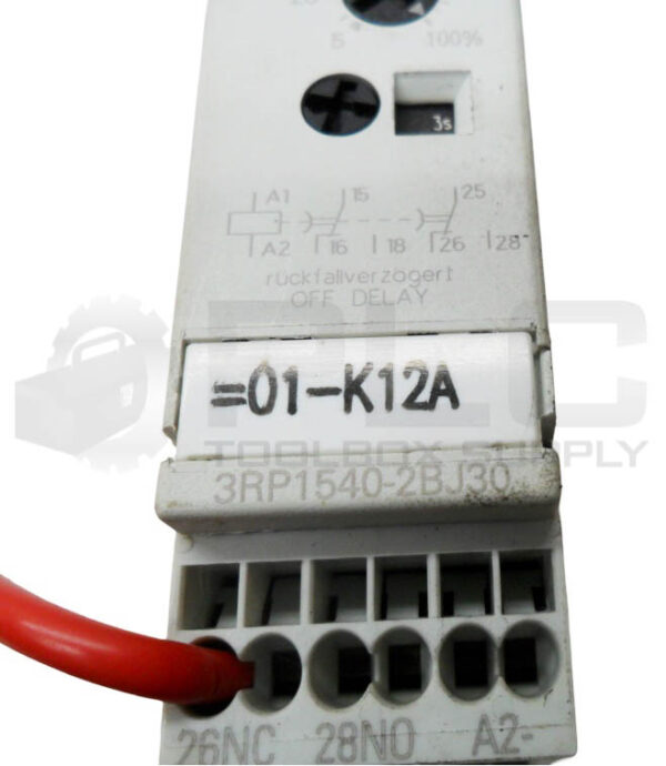 SIEMENS 3RP1540-2BJ30 TIME RELAY 4A - Image 5