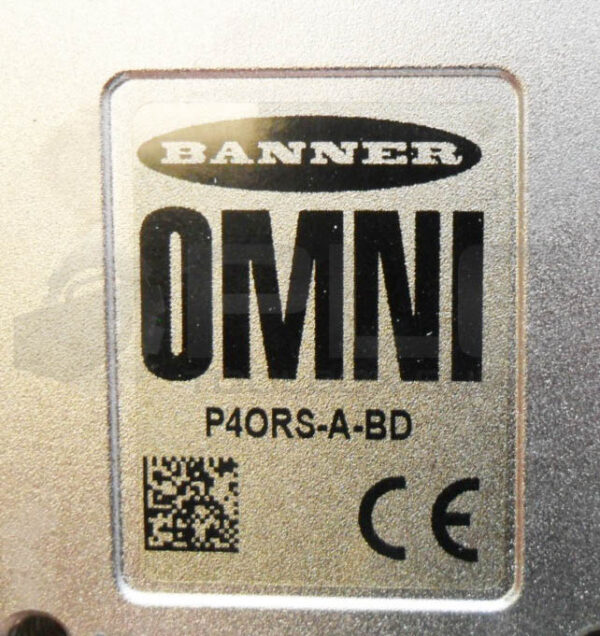 BANNER P4ORS-A-BD PRESENCE PLUS VISION INSPECTION CAMERA W/ LENS - Image 5