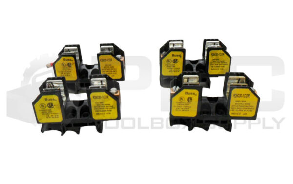 LOT OF 4 BUSSMANN R25030-1COR FUSE HOLDER 250V 30A