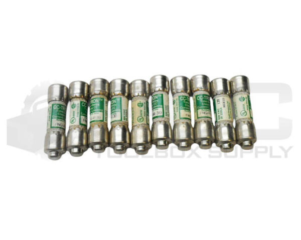 LOT OF 10 BUSSMANN FNQ-R-30 CC-TRON FUSE 30A 600VAC
