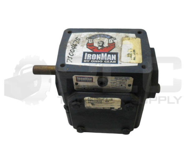 NEW LEESON W8180010.00 OHIO GEAR REDUCER .315HP B81860L IRONMAN