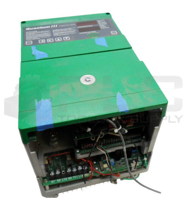 QUANTUM III 9500-8302 DIGITAL DC DRIVE 240-480VAC 31A 3PH 50/60HZ *READ*