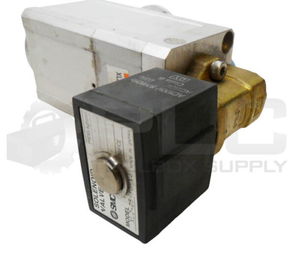 SMC XLJ-25-1G-X3 SOLENOID VALVE 100-110VAC 50/60HZ - Image 4