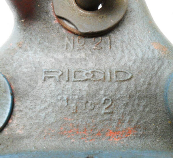 RIGID 21 CHAIN PIPE VISE 1/8" - 2" - Image 4
