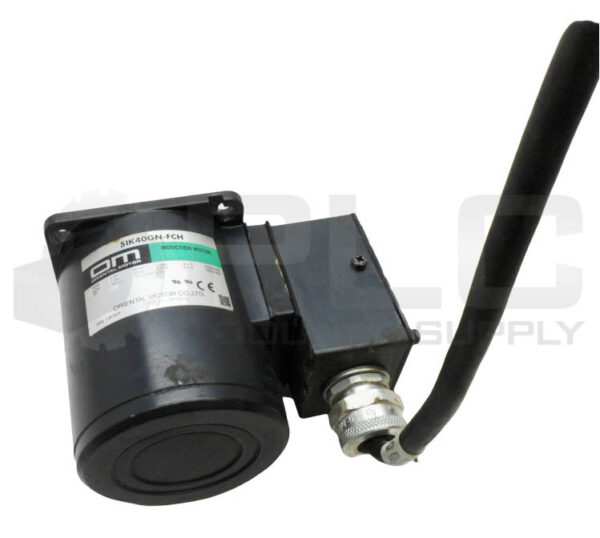 ORIENTAL MOTOR 5IK40GN-FCH INDUCTION MOTOR 40W 110-115V 6HZ 0.68/0.67A 1500RPM