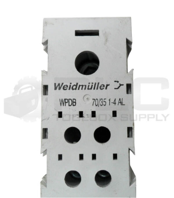 LOT OF 3 WEIDMULLER WPDB 70/35 1-4AL POWER DISTRIBUTION BLOCK 600V 175A - Image 5