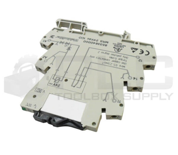 LOT OF 5 WEIDMULLER 8533640000 RELAY MODULE 24VDC W/ RSS113024 RELAY - Image 2