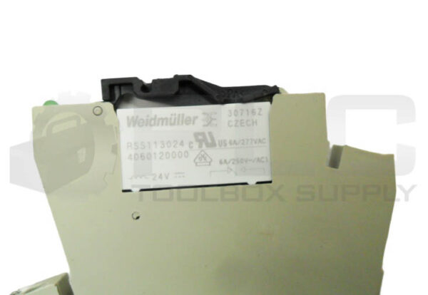 LOT OF 5 WEIDMULLER 8533640000 RELAY MODULE 24VDC W/ RSS113024 RELAY - Image 5