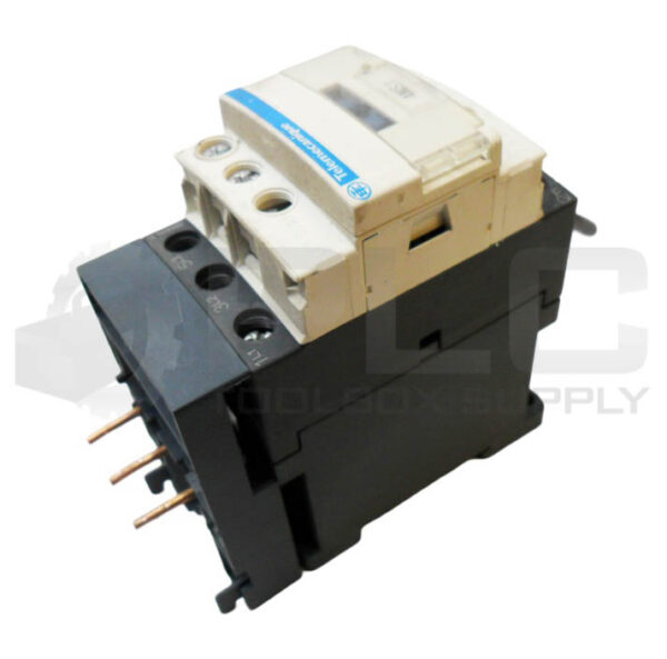 TELEMECANIQUE LC1D186BL CONTACTOR W/ LAD4TBDL SUPPRESSOR BLOCK W/ GV2M/GV2P - Image 4