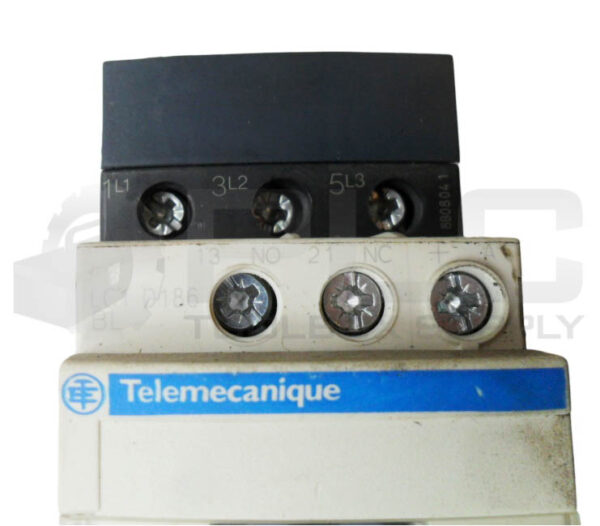 TELEMECANIQUE LC1D186BL CONTACTOR W/ LAD4TBDL SUPPRESSOR BLOCK W/ GV2M/GV2P - Image 5