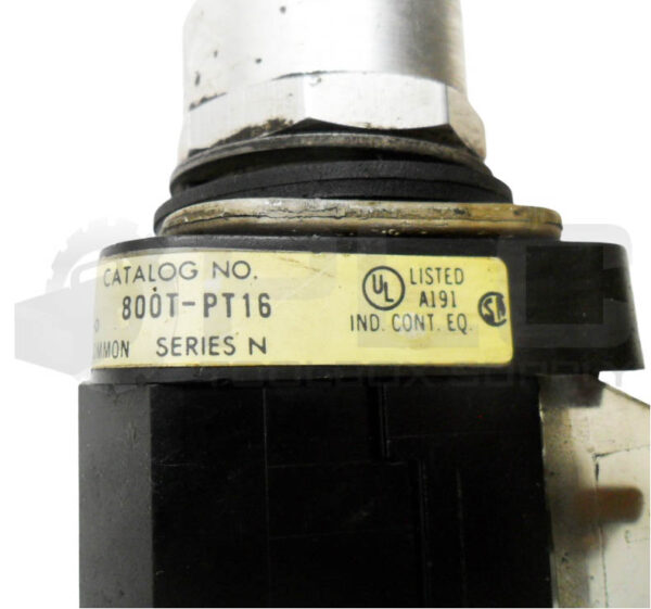 LOT OF 5 ALLEN BRADLEY 800T-PT16 /N PUSH BUTTON W/ 800T-XA /C CONTACT BLOCK - Image 6