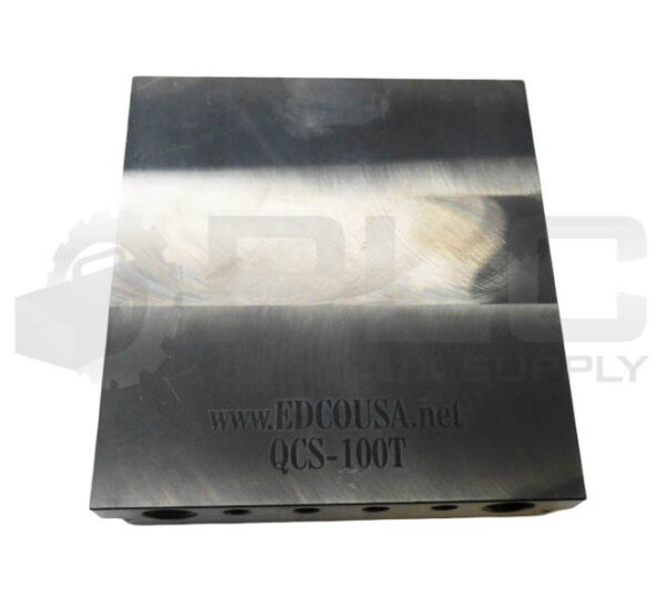 NEW EDCO QCS-100-T QUICK CHANGE SYSTEM TOOLING PLATE QCS-100T - Image 2