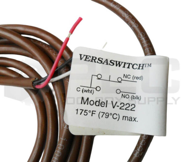 NEW VERSASWITCH V-222 PUSH BUTTON LIMIT SWITCH 175DEG F - Image 5