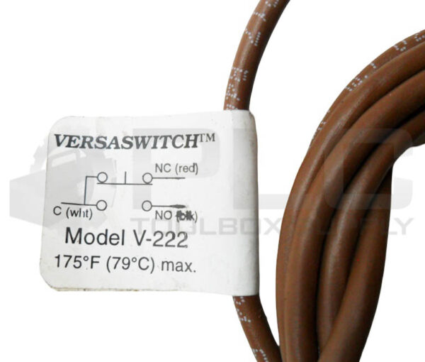 NEW VERSASWITCH V-222 PUSH BUTTON LIMIT SWITCH 175DEG F *READ* - Image 4