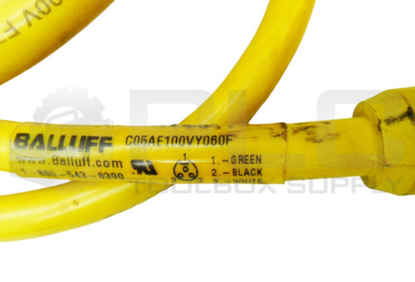 NEW BALLUFF C05AE100VY060F CABLE 3 PIN 5' *READ* - Image 5