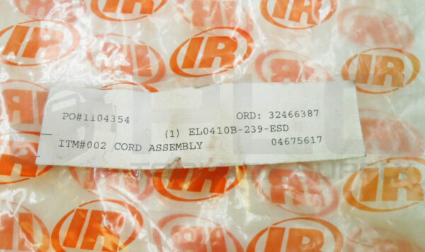 NEW BAG OF 2 INGERSOLL RAND EL0410B-239-ESD CORD ASSEMBLY - Image 5