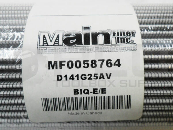 SEALED NEW MAIN FILTER MF0058764 HYDRAULIC FILTER D141G25AV - Image 5