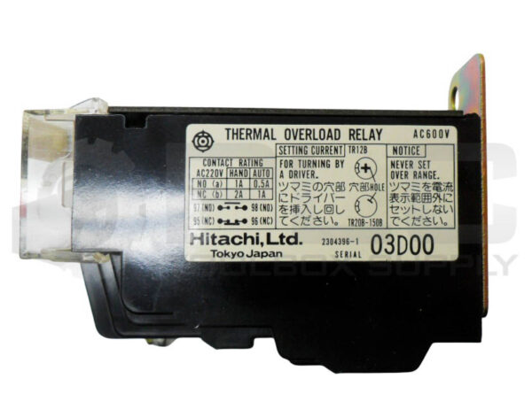 NEW HITACHI TR80B-2E THERMAL OVERLOAD RELAY 28A 220V - Image 5