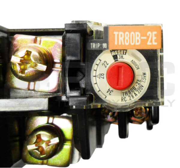 NEW HITACHI TR80B-2E THERMAL OVERLOAD RELAY 28A 220V - Image 6