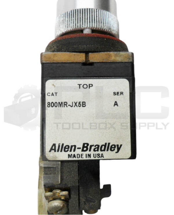 ALLEN BRADLEY 800MR-JX5B /A SELECTOR SWITCH W/ 800M-XAK /A CONTAT BLOCK - Image 5