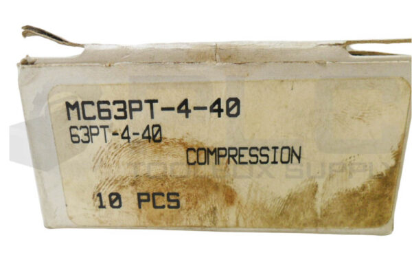 LOT OF 2 NEW BOX OF 10 PARKER 63PT-4-40 COMPRESSION FITTING MC63PT-4-40 *READ* - Image 4