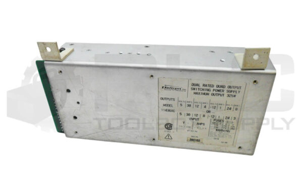 DELTRON 11436XC-1 DUAL RATED QUAD OUTPUT SWITCHING POWER SUPPLY 115-230V - Image 4